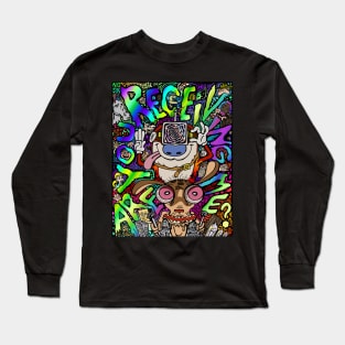 Ren and Stimpy Fan Art - Are You Receiving Me? by Vagabond The Artist Long Sleeve T-Shirt